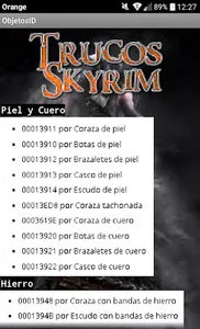 Trucos De Skyrim PC screenshot 4