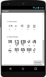 Aksara Jawa screenshot 2