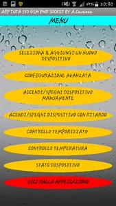 TUTA S30 GSM Power Socket ITA screenshot 1