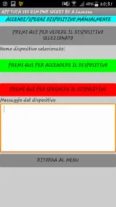 TUTA S30 GSM Power Socket ITA screenshot 4