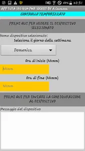 TUTA S30 GSM Power Socket ITA screenshot 6