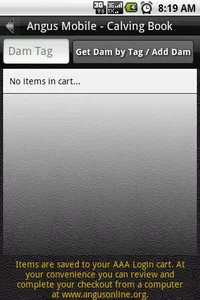 Angus Mobile screenshot 1