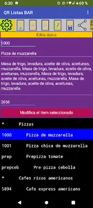Listas QR screenshot 1