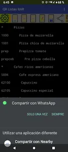 Listas QR screenshot 2