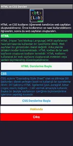 HTML ve CSS Dersleri screenshot 0