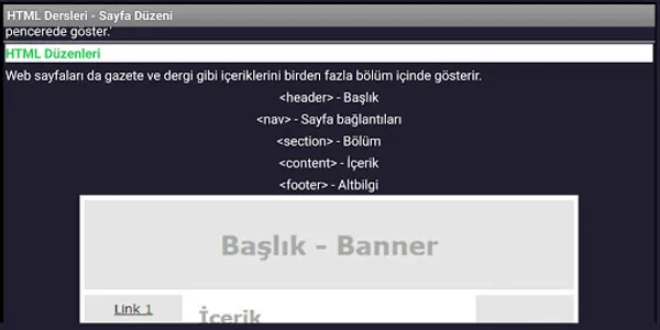 HTML ve CSS Dersleri screenshot 4