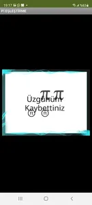 Pİ EŞLEŞTİRME OYUNU GS screenshot 10