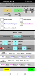Calcula Penas Judiciales - LxS screenshot 4