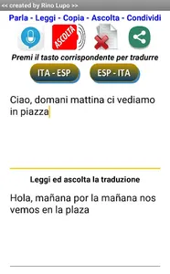 Traduttore Italiano - Spagnolo screenshot 1