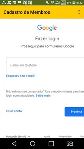 Cadastro de Membros screenshot 0