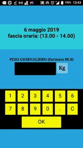 Controllo Peso screenshot 1