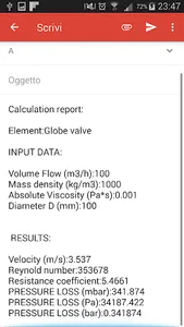 Pressure losses Piping pressur screenshot 6