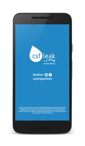 CSF Leak Companion App screenshot 0