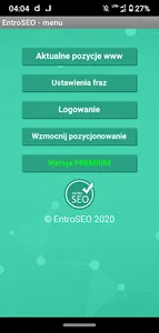 EntroSEO - pozycjonowanie stro screenshot 0