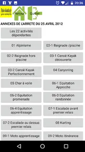 Réglementation ACM hors ligne screenshot 3