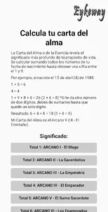 Calcula tu carta del alma screenshot 1