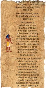 Horóscopo egipcio screenshot 0