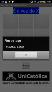 Jogo da Velha - UniCatólica screenshot 2
