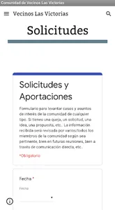 Comunidad de Vecinos Las Victo screenshot 1