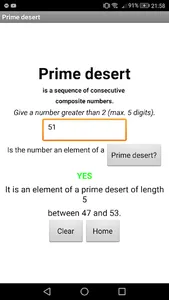 Working With Prime Numbers screenshot 3