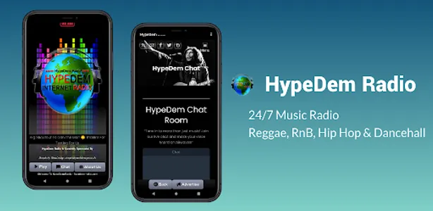 HypeDem Reggae Internet Radio screenshot 0