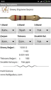 Direnç Hesaplama screenshot 2