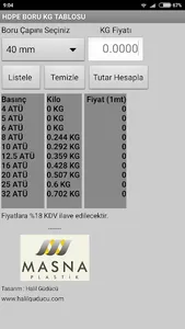 HDPE Boru KG screenshot 2