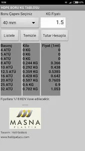 HDPE Boru KG screenshot 3