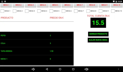 TPV RESTAURANTE screenshot 3