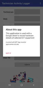 Technician Activity Tracker screenshot 2