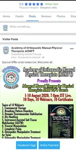 Academy of Orthopaedic Manual  screenshot 5