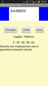 Lotto: Metodo Targa screenshot 0