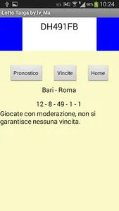 Lotto: Metodo Targa screenshot 1