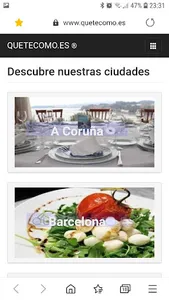 Quetecomo.es España screenshot 1