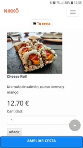 Restaurante NIKKO en Vigo screenshot 2