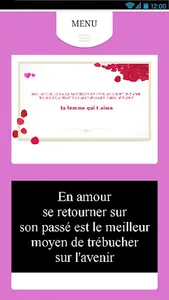 Messages d'amour screenshot 2
