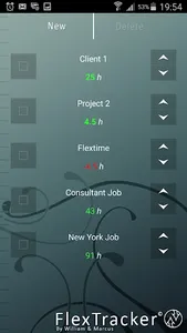 FlexTracker screenshot 1