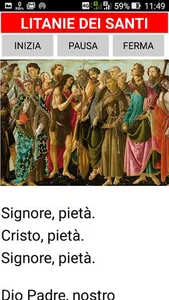 Audio litanie dei Santi screenshot 0