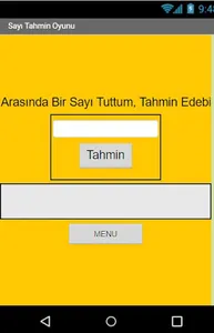 SayiTahmin screenshot 0