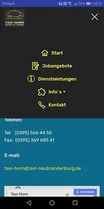 Taxi Horn Neubrandenburg screenshot 2
