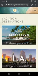 The Trendy Traveler screenshot 1