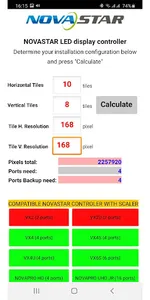 Led Screen Rental Calculator screenshot 1