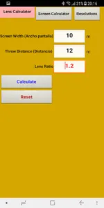 Proyection Tools screenshot 0