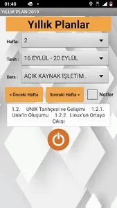Bilişim Yıllık Plan 2020 screenshot 1