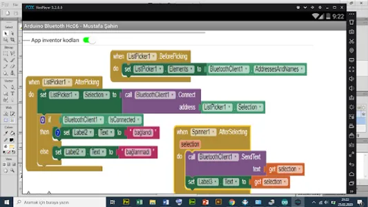 Telefon ile arduino kontrol hc screenshot 0