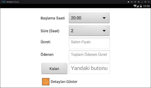 SA-RE 2020 SALON REZERVASYON screenshot 3