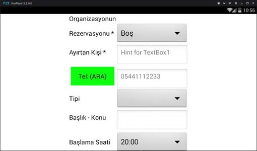 SA-RE 2020 SALON REZERVASYON screenshot 6
