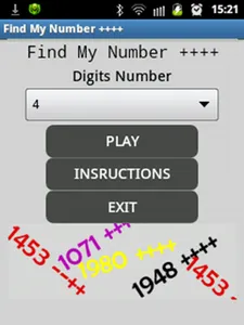 Find My Number ++++ screenshot 4