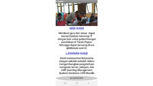 FAKFAK ELEARNING screenshot 15