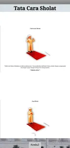 Tata Cara Sholat screenshot 1